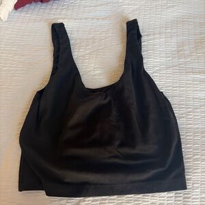 Elegant Black Crop Top